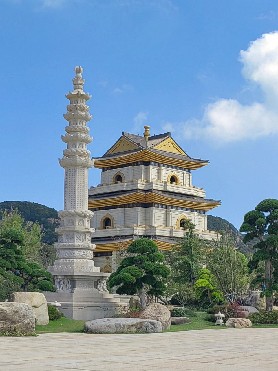 舟山～观音法界 2天普陀山朝拜功德圆满 朝拜两天都是阴天体感非常