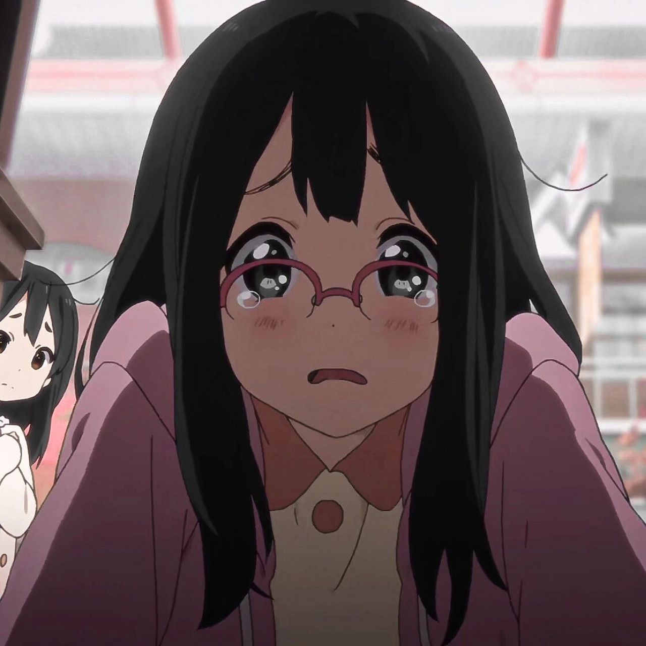 动漫头像「玉子的爱情故事」 眼镜妹玉子~ 自截自调 二传注明 礼貌