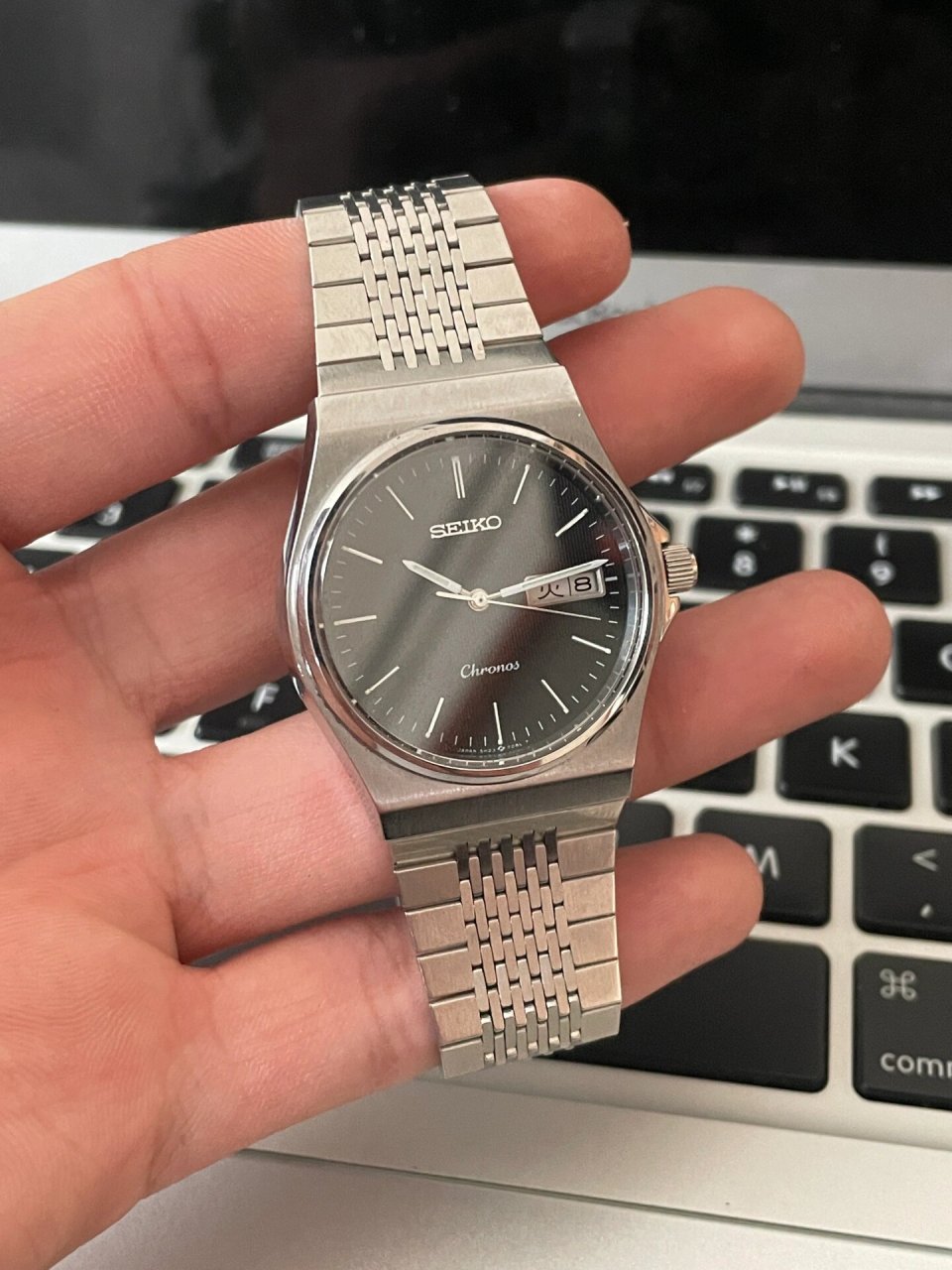 日本精工chronos时间之神5h23中古表 成色极 日本精工chronos时间之神