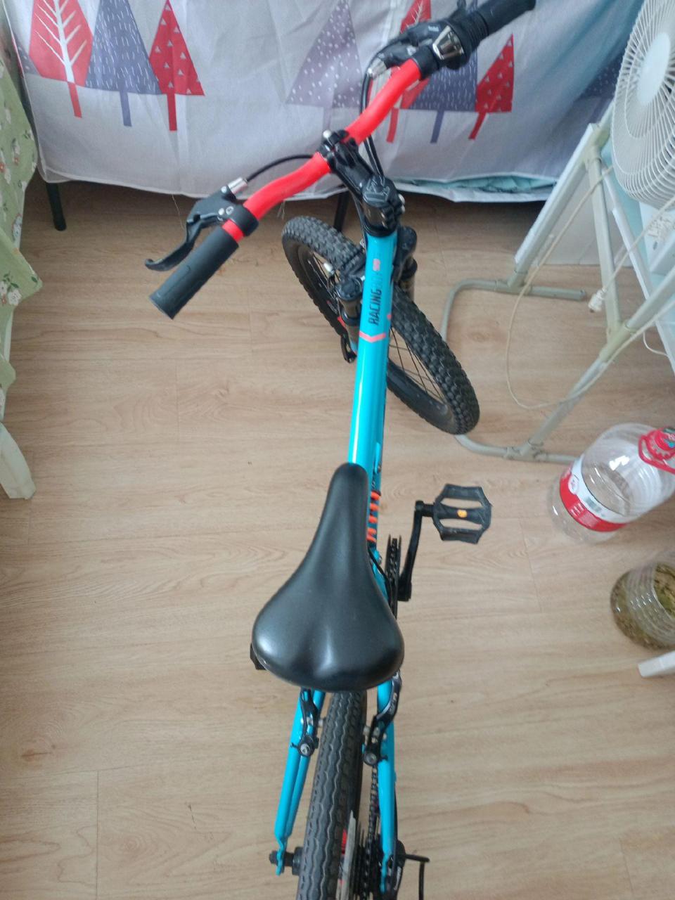 迪卡侬20寸绝版软尾自行车,成色很好,轻微使用痕迹.