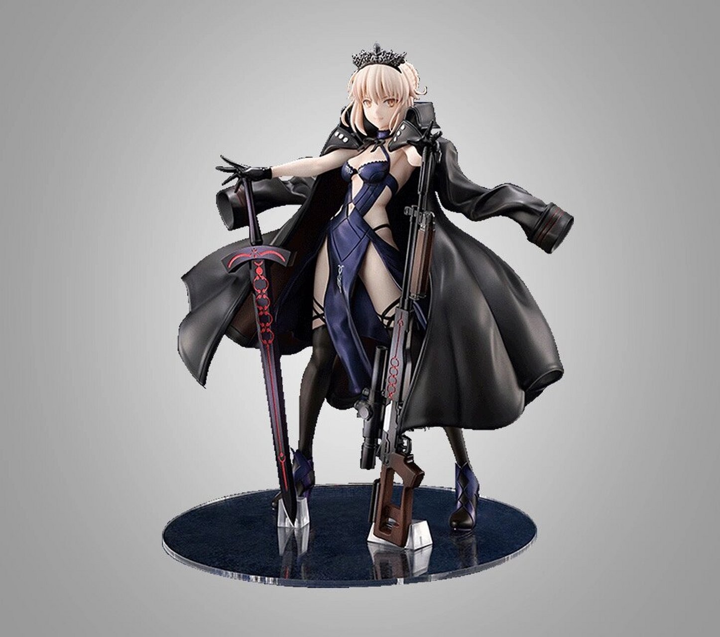 fate pvc手办saber or 贞德 最近被fate的女性角色pvc手办的造型所