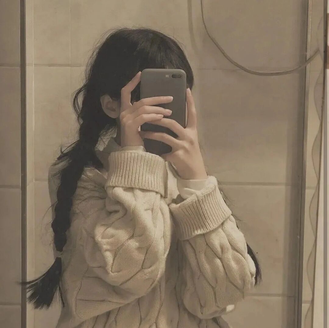 真人遮脸女头像