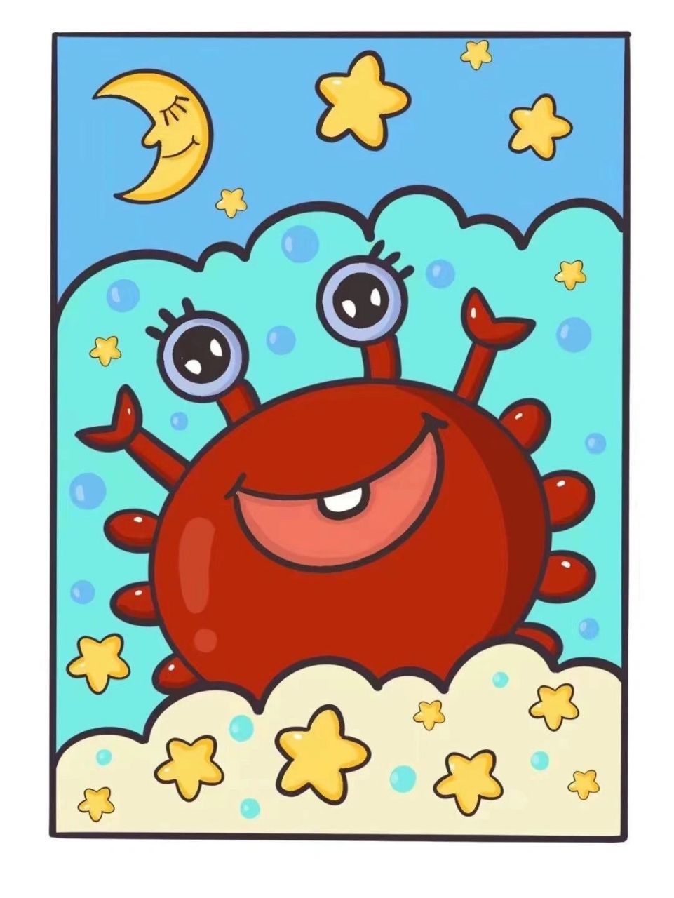 幼儿园涂色画/美工区简笔画素材 #简笔画教程