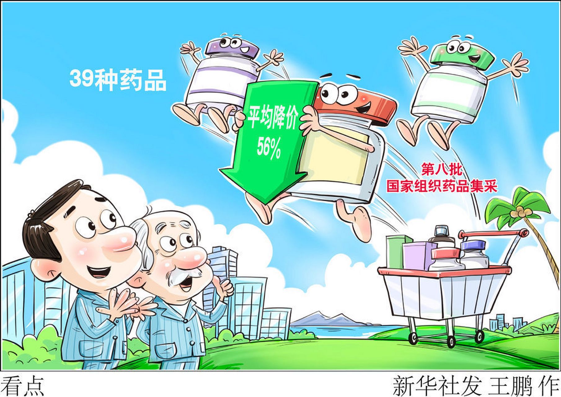 国家组织药品联合采购办公室公布了第八批全国药品集中采购中选结果