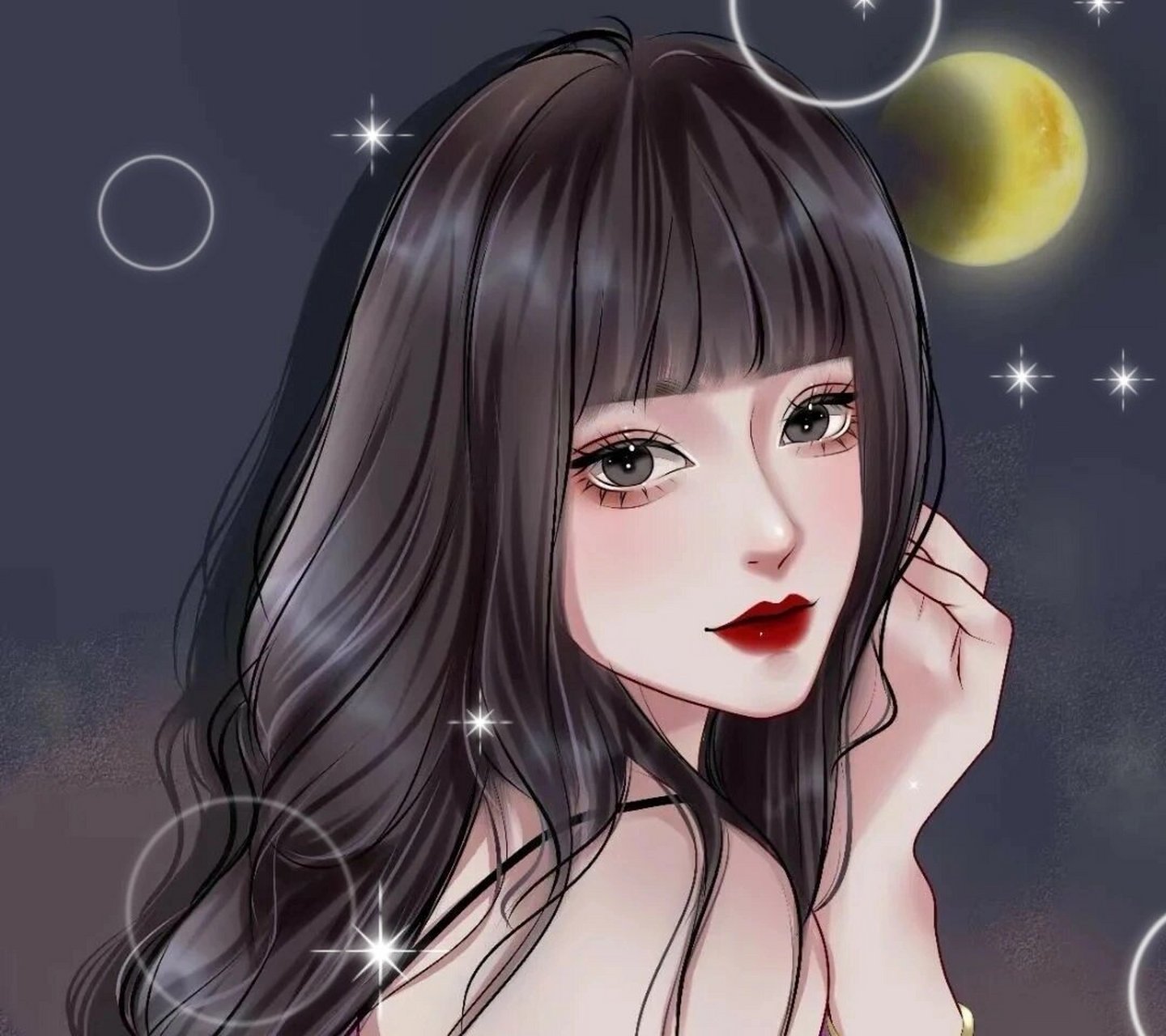 霸气女生头像|高级感十足|动漫女生头像御姐 真人照片转手绘,定制头像