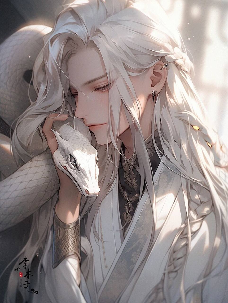 midjourney古风|蛇妖大人