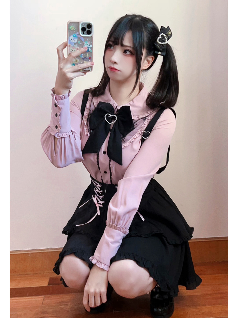 🎀地雷系女子🎀 金刚型大码女孩也可以勇敢的地雷系穿搭了!好感动