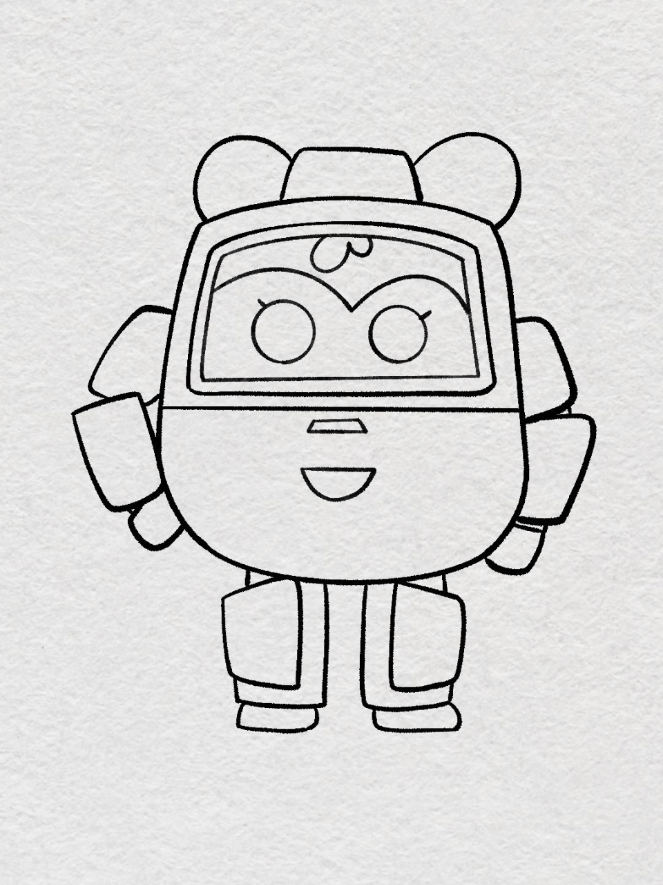 手把手教你画超级飞侠—小爱