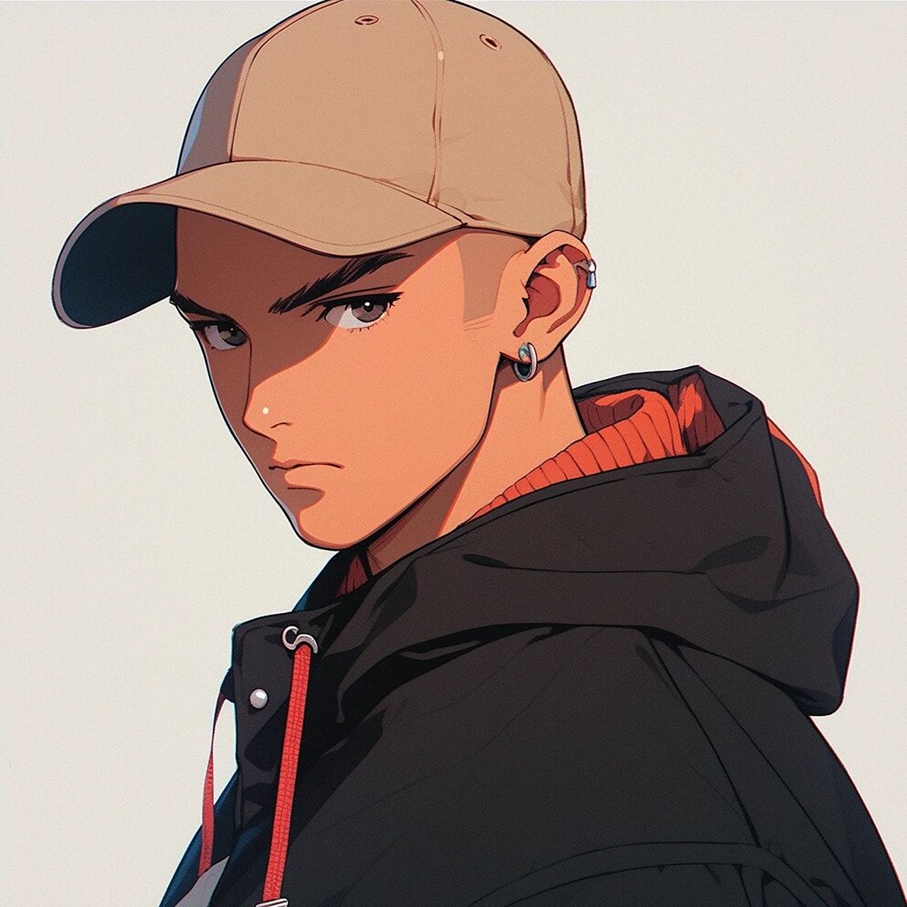 【盯】midjourney动漫风男头 响应粉丝要求加更一期寸头男生