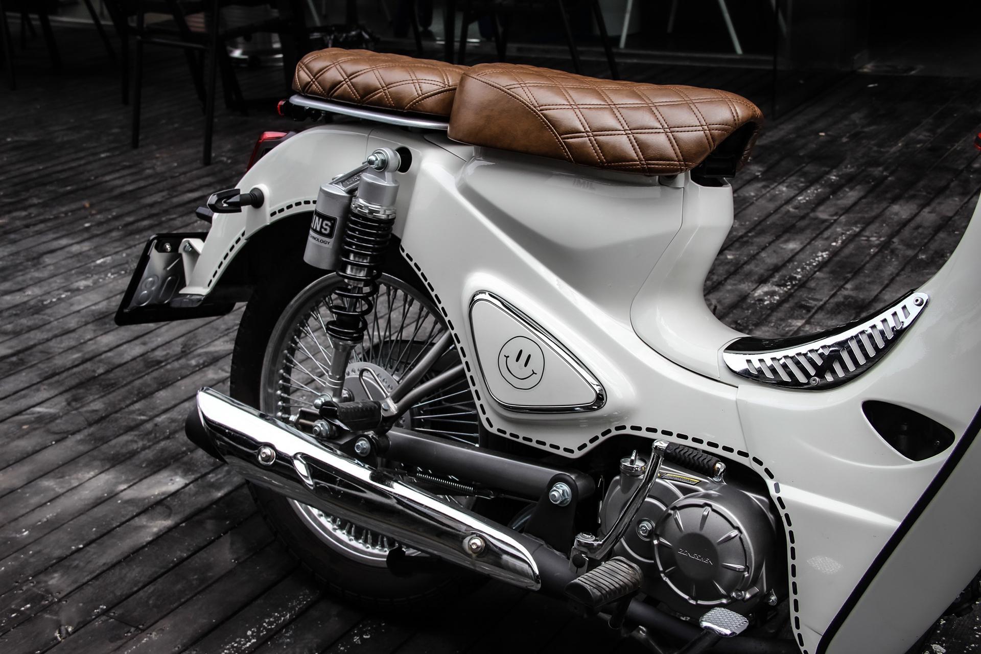 复古咖啡风宗申yami改装总结报告00弯梁也能玩出自己的风格#雲峠