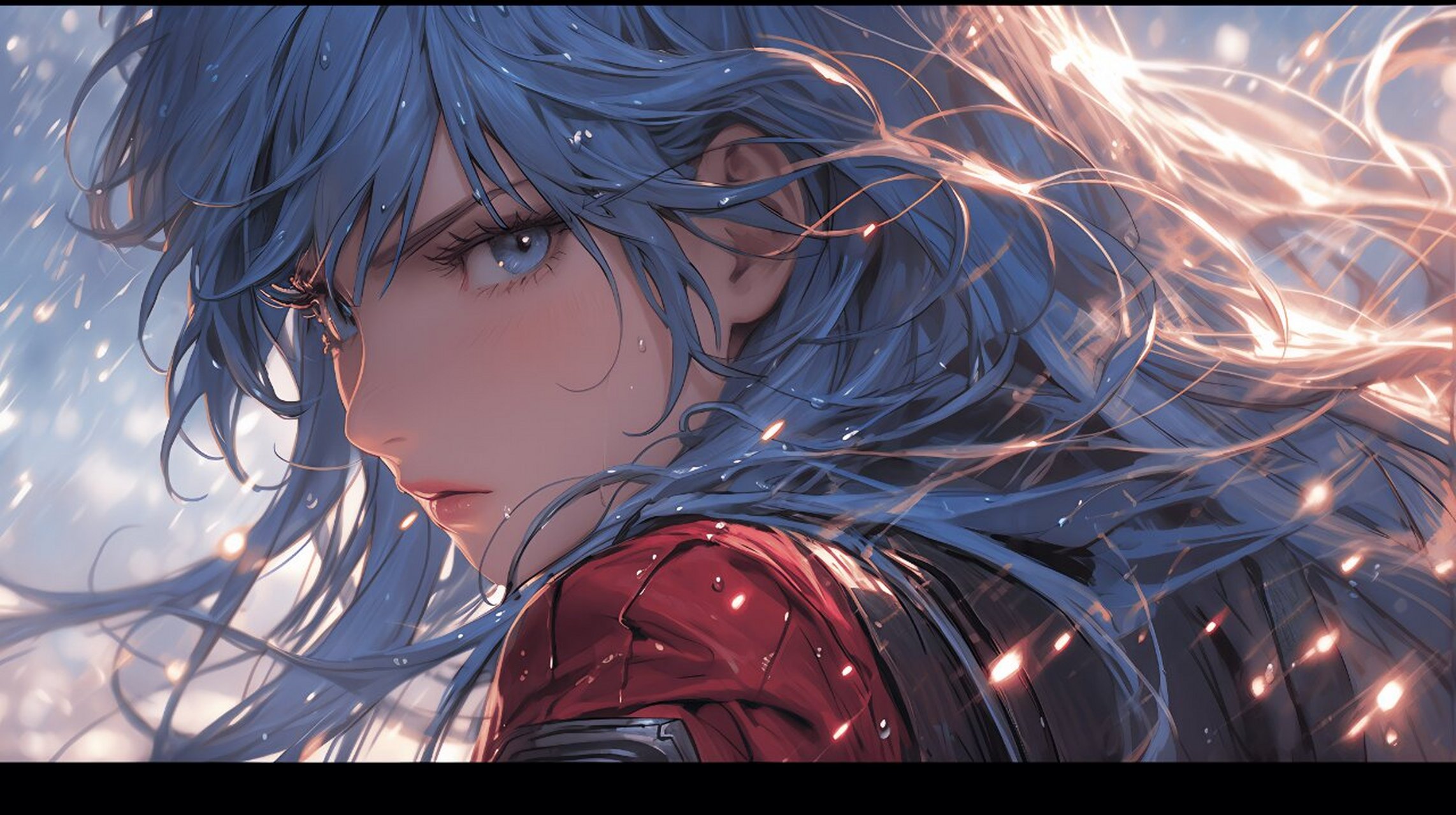 电脑壁纸|拳皇人物——冰女库拉