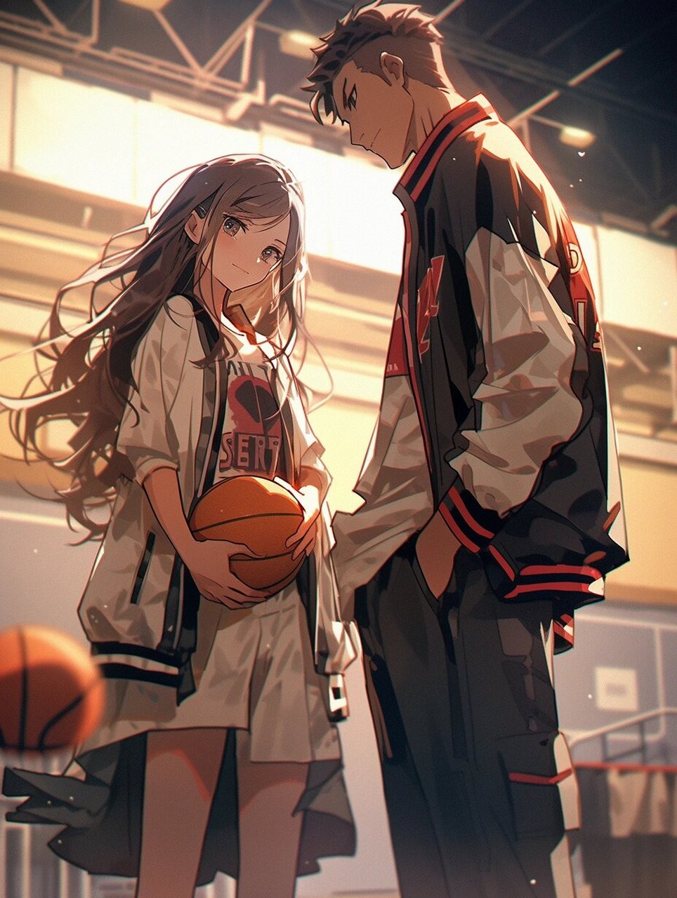 篮球主题|来一场轰轰烈烈的篮球爱情故事 夏天来了,还记得曾经在篮球