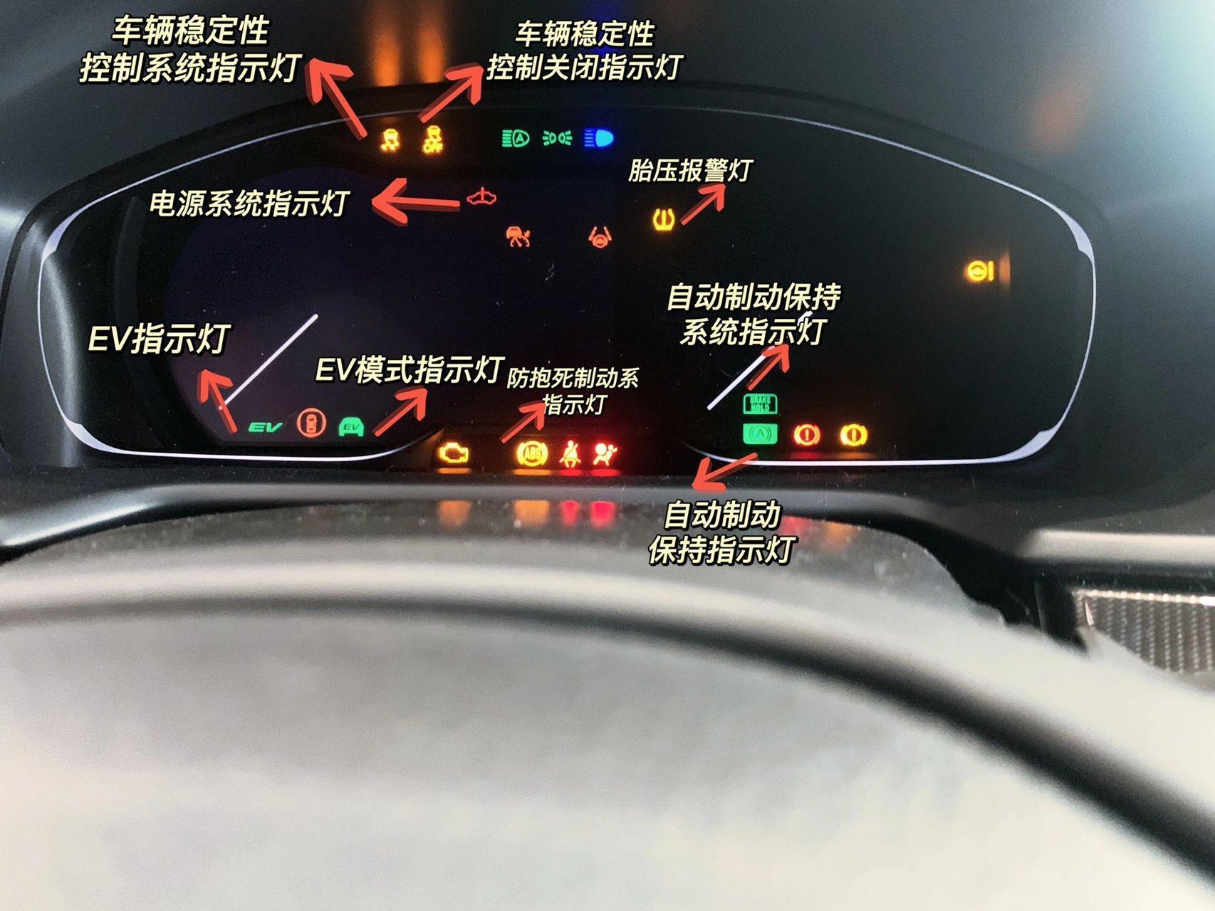 雅阁的仪表灯亮你不知道代表什么?