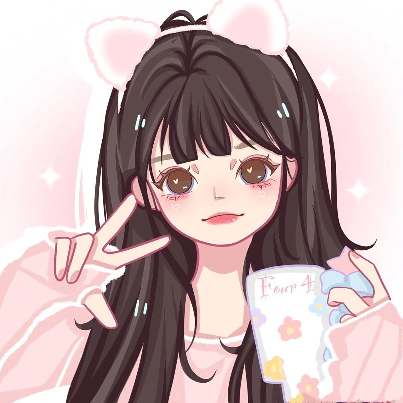 又傻又可爱的闺蜜头像