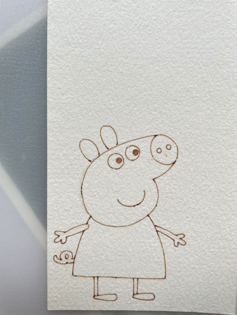 小猪佩奇书签图片