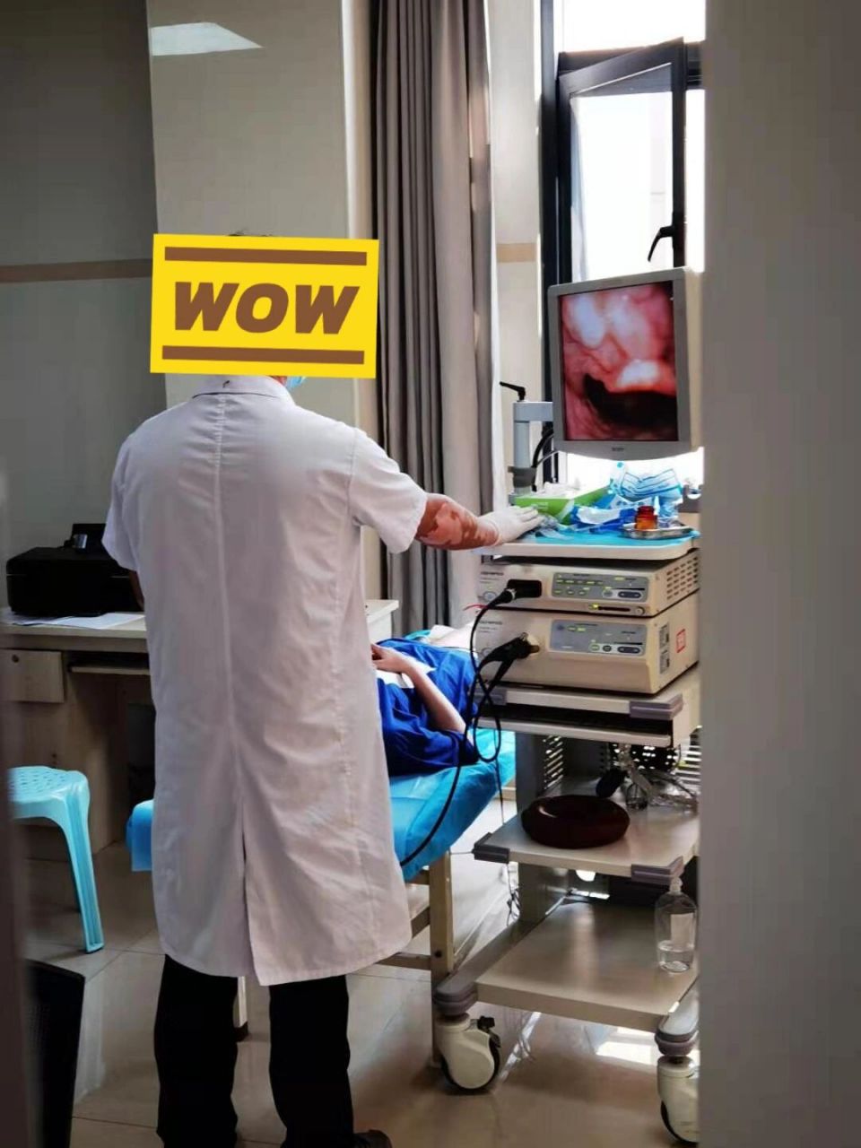 记录一下我今天做喉镜的过程 嗓子特别不舒服,吞咽总有异物感,这种