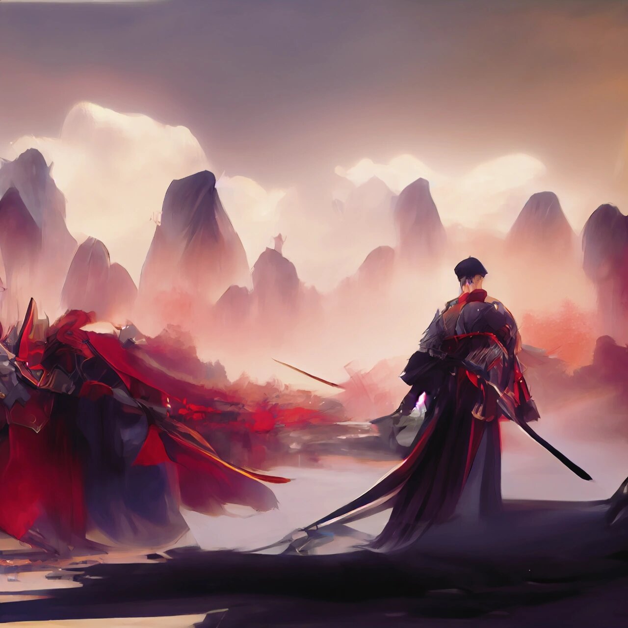 将军金甲夜不脱,风头如刀面如割 孤独的将军怅望残阳如血的战场  02