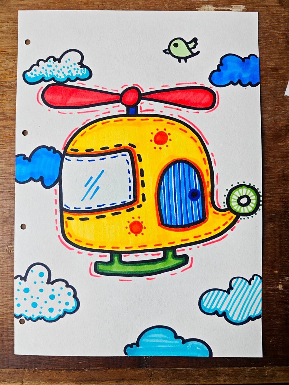 了解飞机的构造,螺旋桨的作用.2.