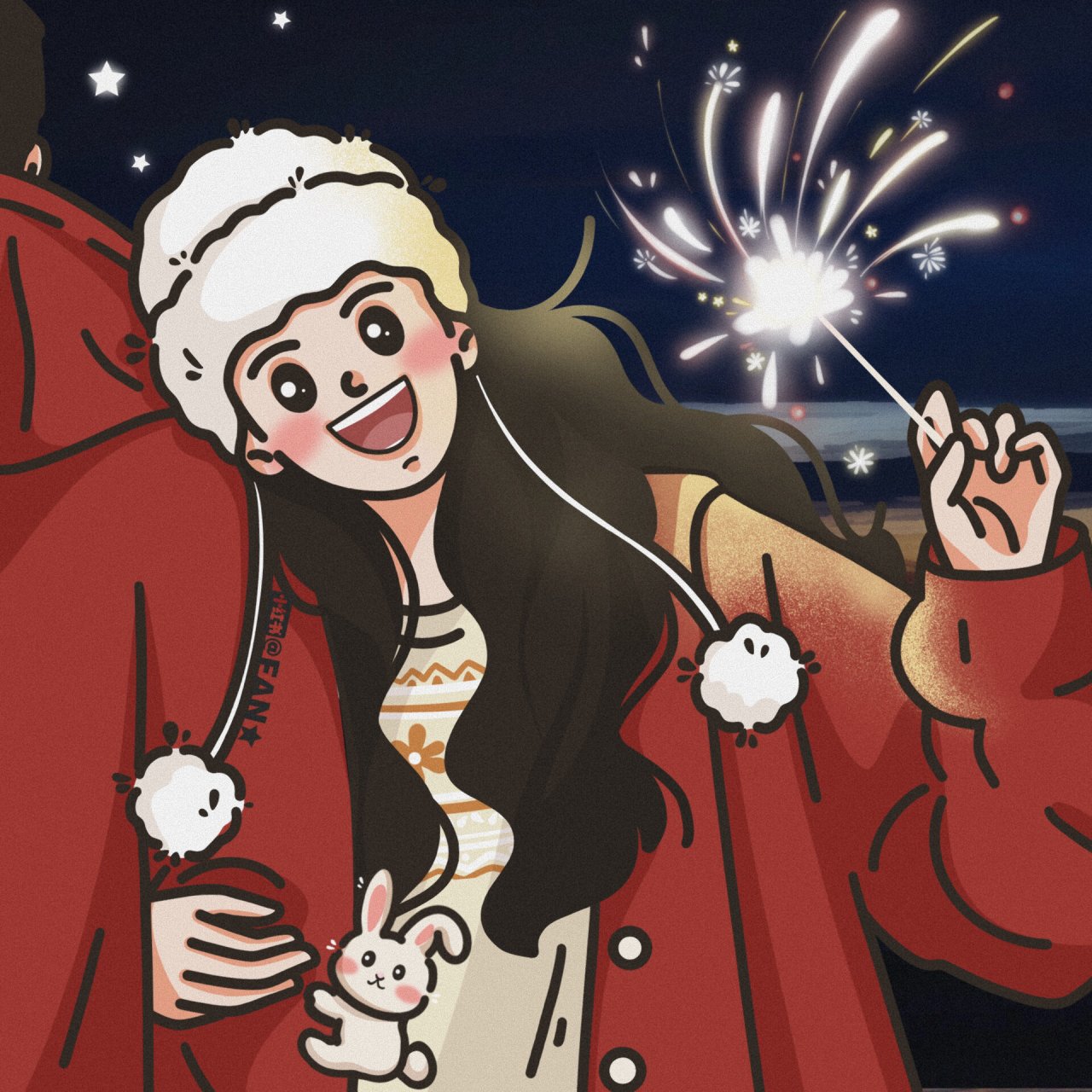 新年情头|向烟花许愿,愿我们岁岁年年!