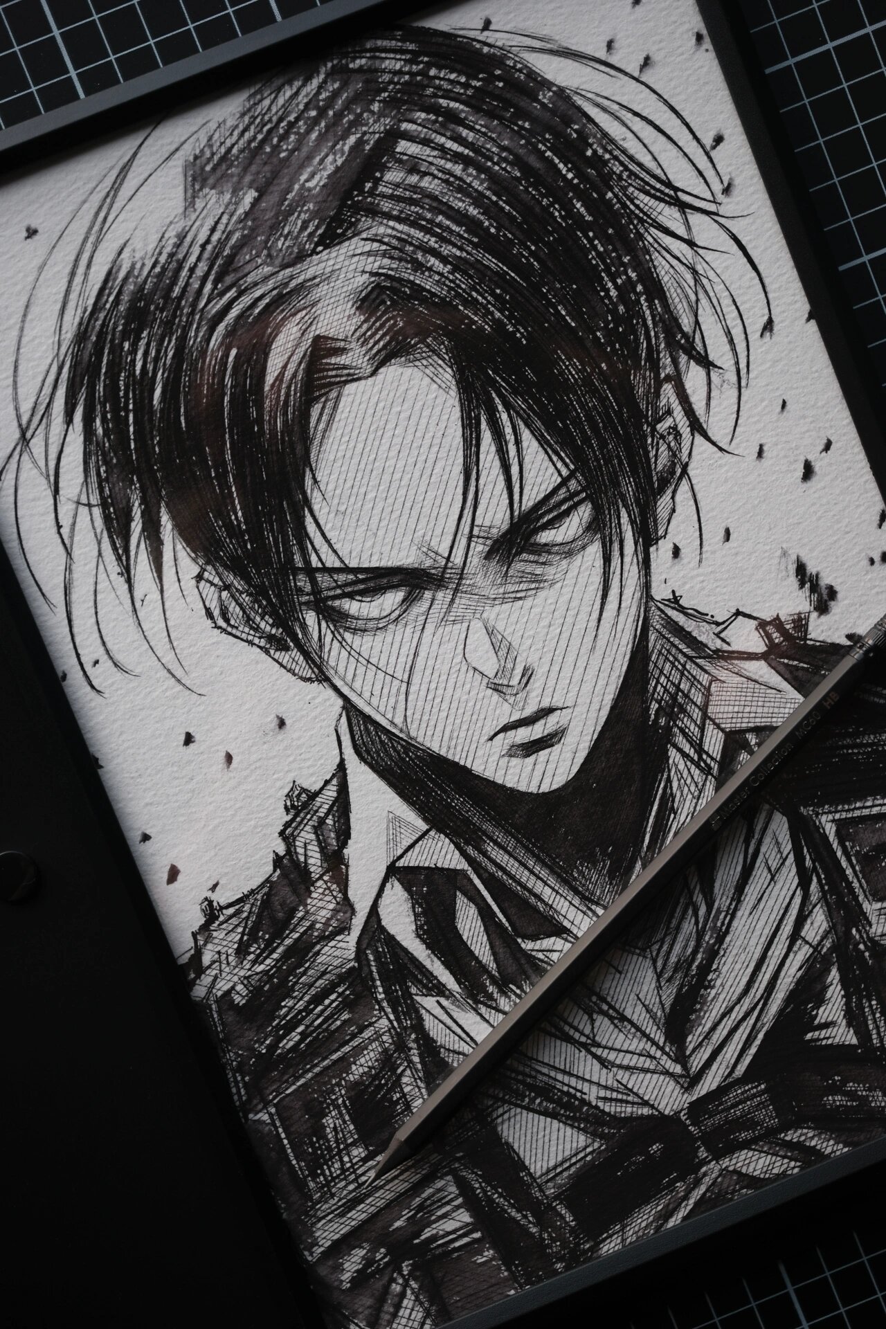 利威尔兵长,一生都在失去的人