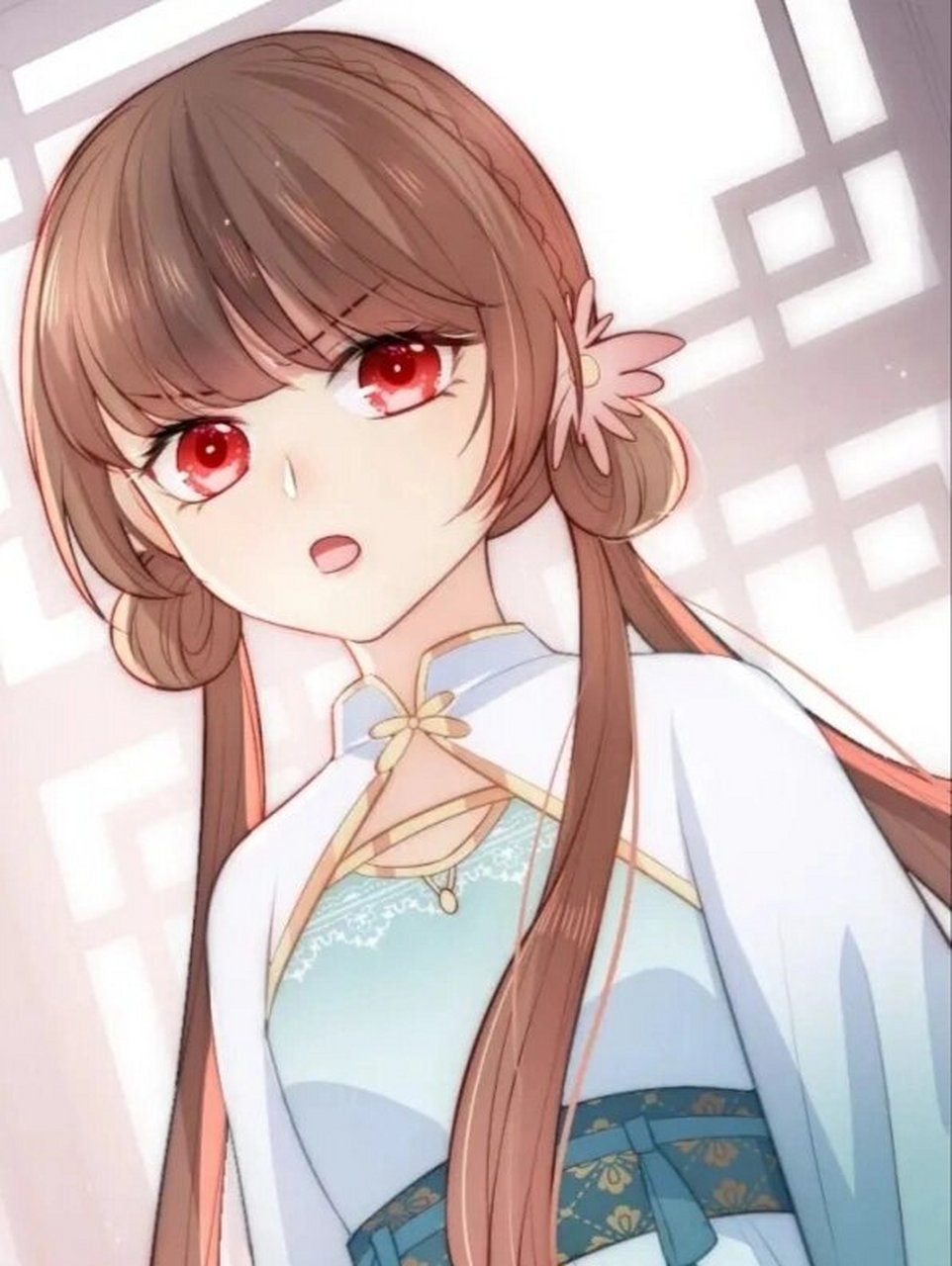 《养敌为患》——夜沐 她真的好可爱,我是边追漫画边截头像