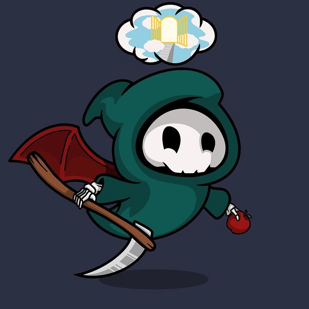 997个q版小死神头像的集合,具有独特的设计,由217个特征组成.