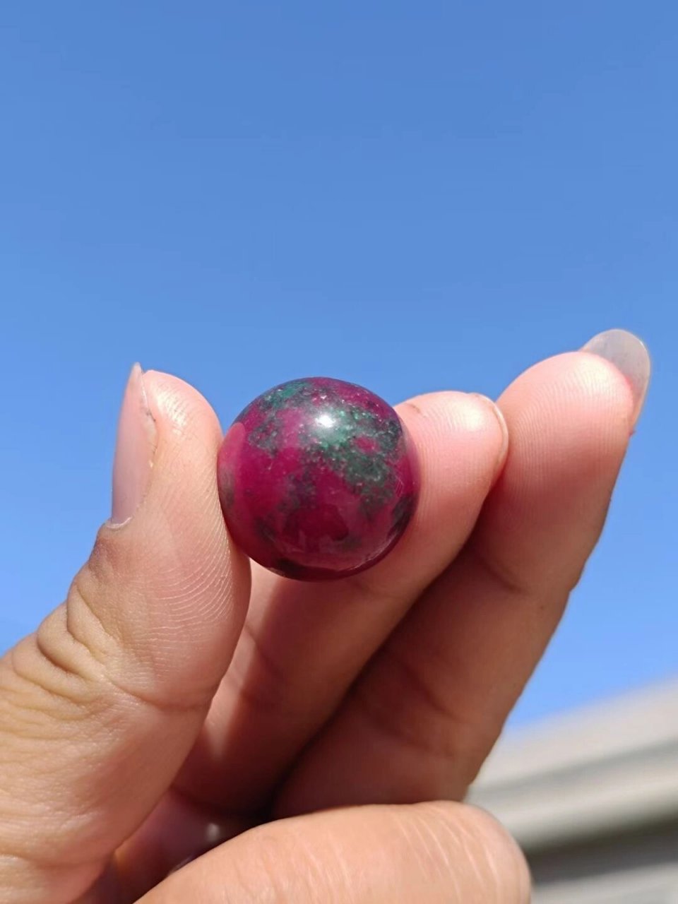 清代红绿宝珠子,稀者为贵!