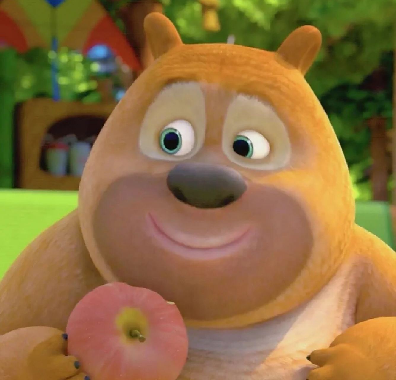 小熊二爱你呦 是谁又被小熊二可爱住了呢,熊二头像90