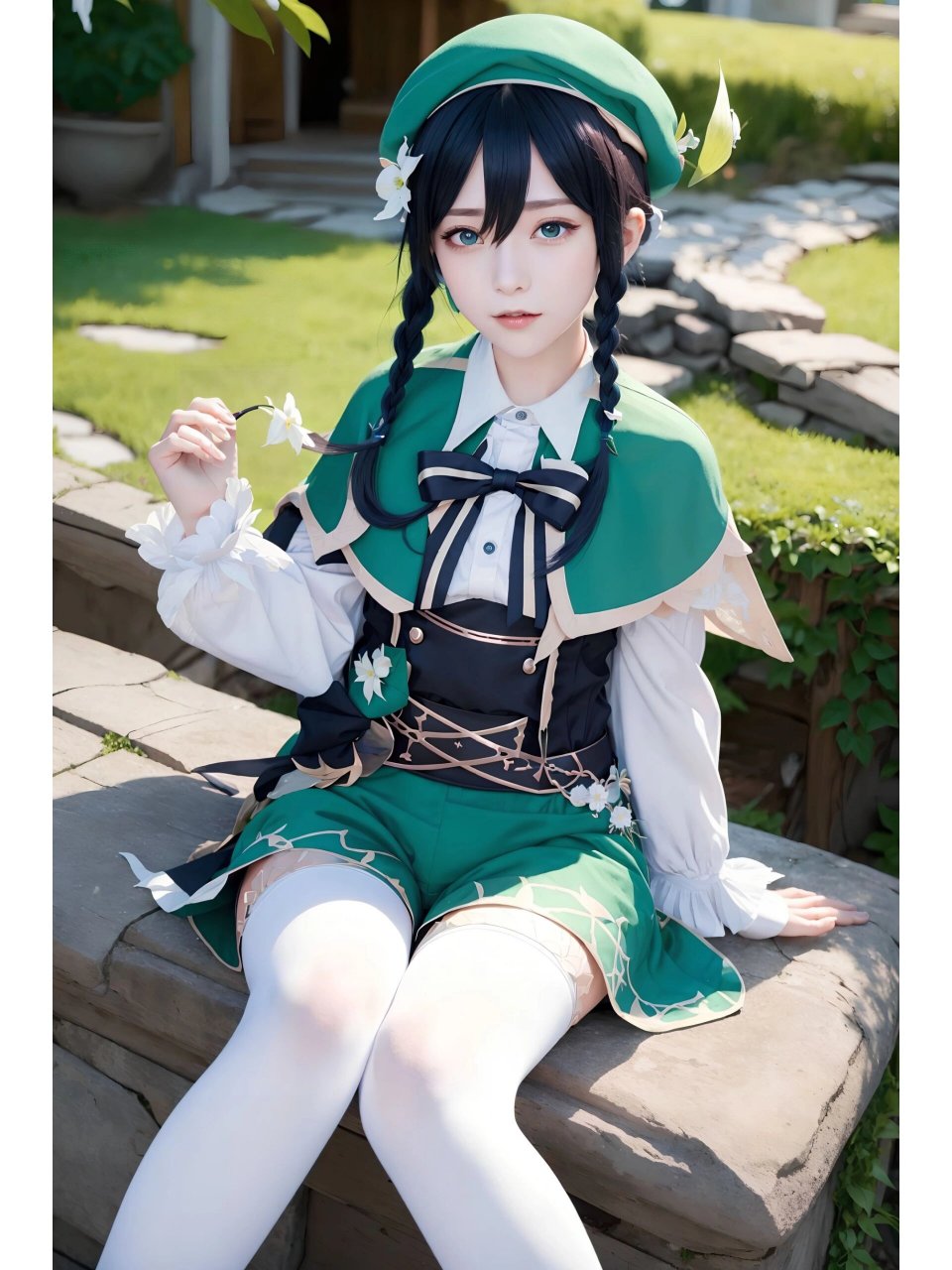 cosplay原神温迪原来是女孩子