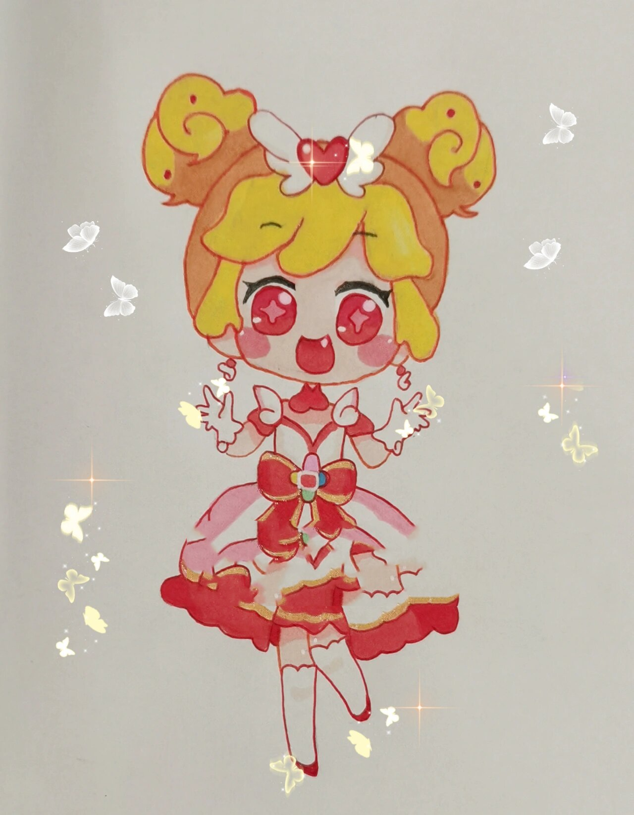 🌸马克笔手绘 小花仙 夏安安🌸