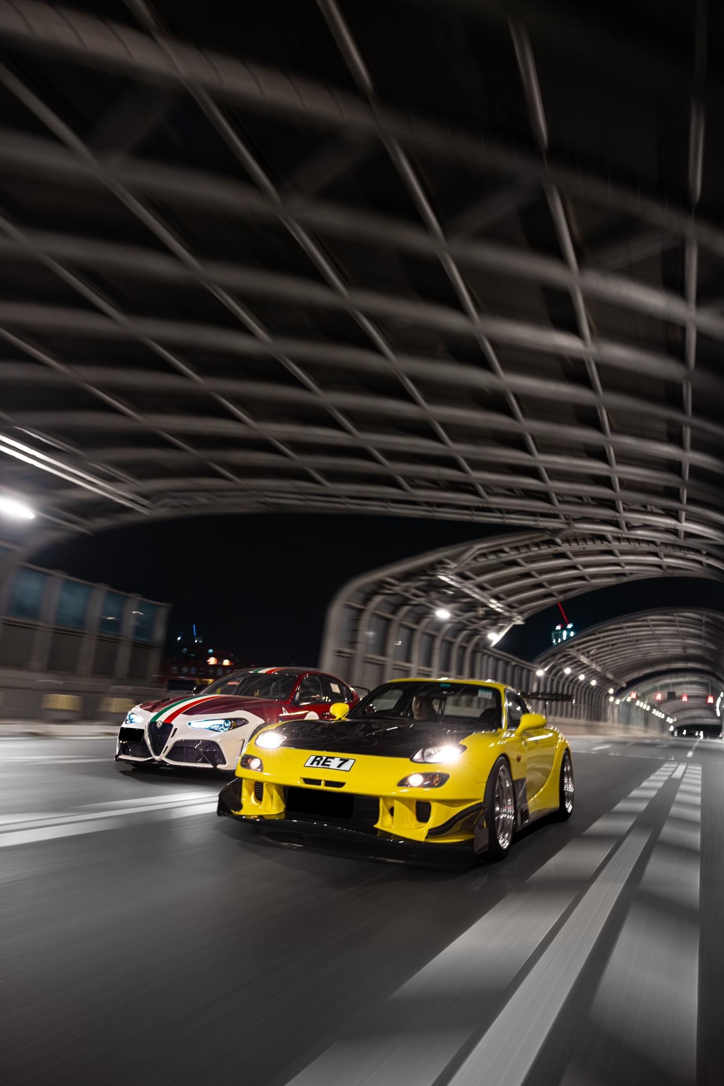 马自达mazda rx-7 fd.