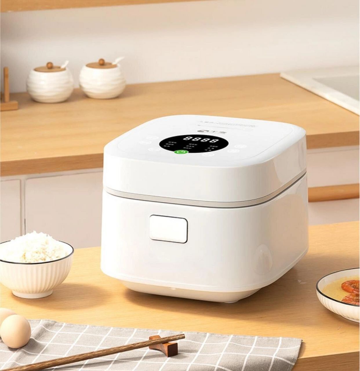 日本千寿低糖电饭煲~宝藏产品 宝藏产品~配色简约百搭9516大功能