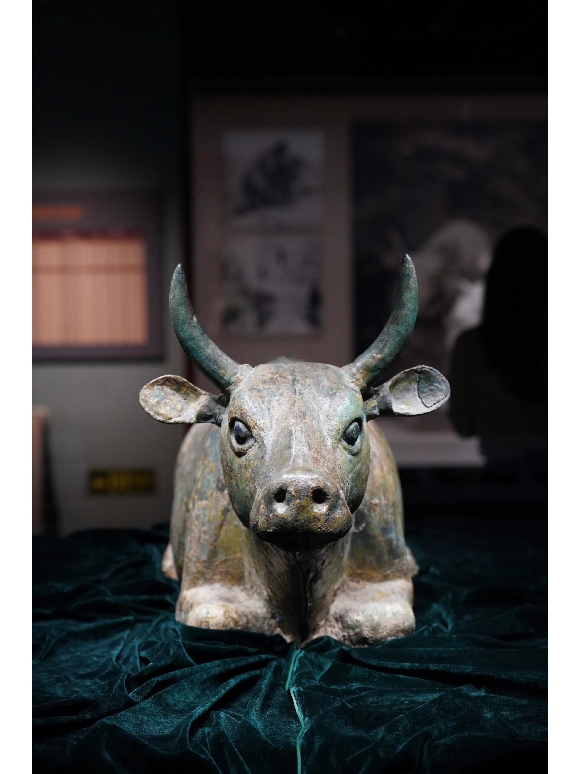 宁夏博物馆,鎏金铜牛,国宝中的国宝