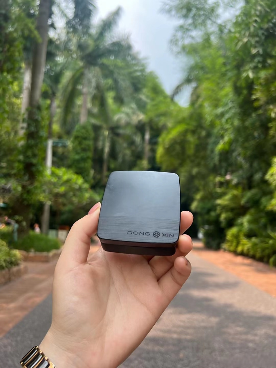 董欣天然护肤品##董欣珍珠气垫cc霜#时不时要补妆气垫最方便啦 遮瑕