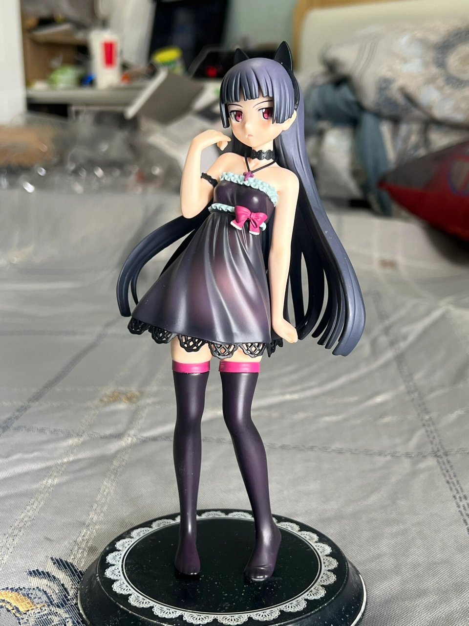 五更琉璃黑猫手办 黑猫,我的二次元初恋!