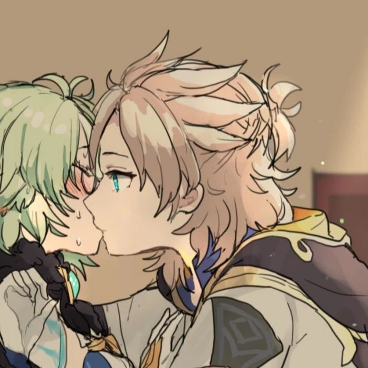 原神情头～  好喜欢砂糖和阿贝多老师