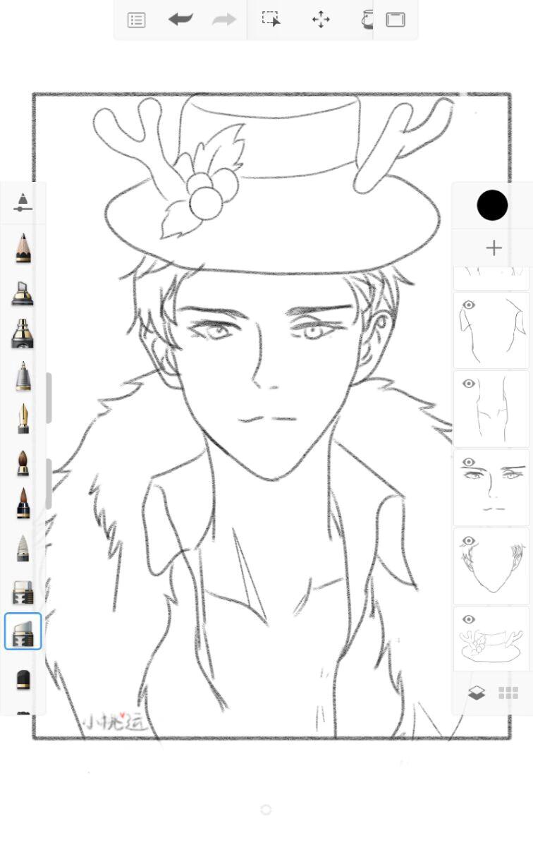 今日手绘✨ 吕布 放心吧 貂蝉 我的心还是属于你的