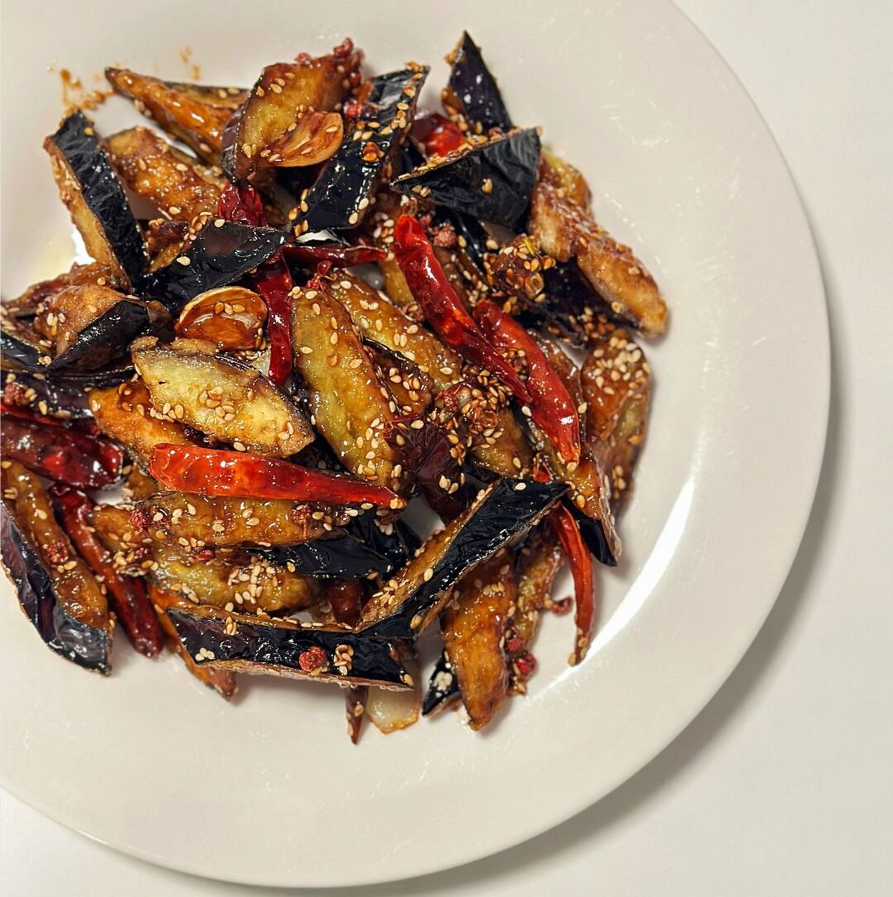 9297食谱分享|风味茄子 步骤: 16615茄子洗净后一分为四,把