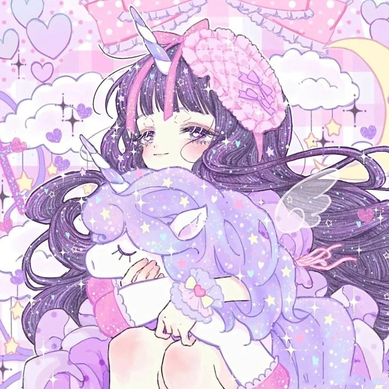 仙气闺蜜头像与网名 16 01),北杳少女&南音少女 02),野性小仙女&猫