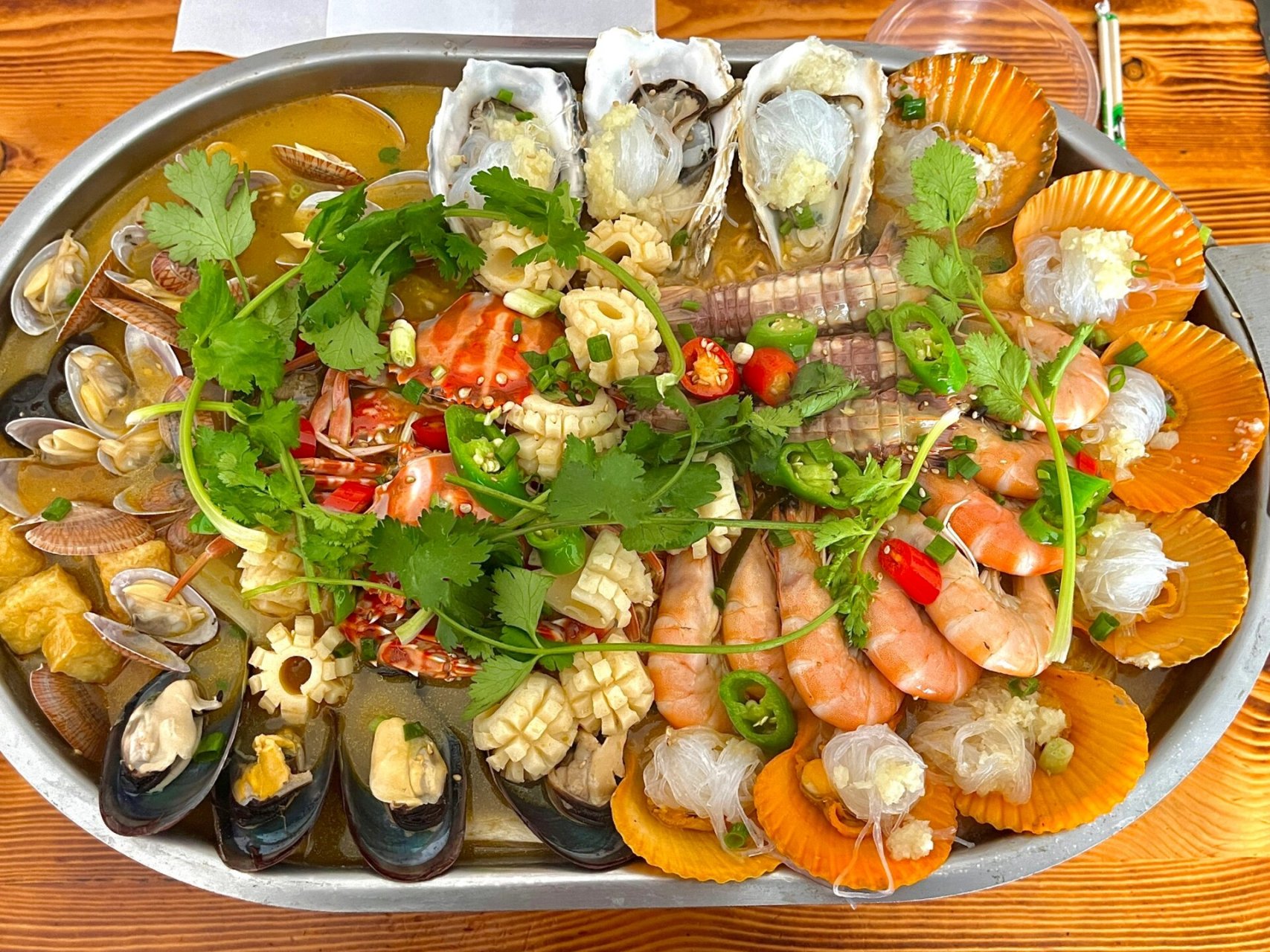 一直想吃海鲜大咖 但是好几家店都是晚上才开08 在网上偶然刷到这