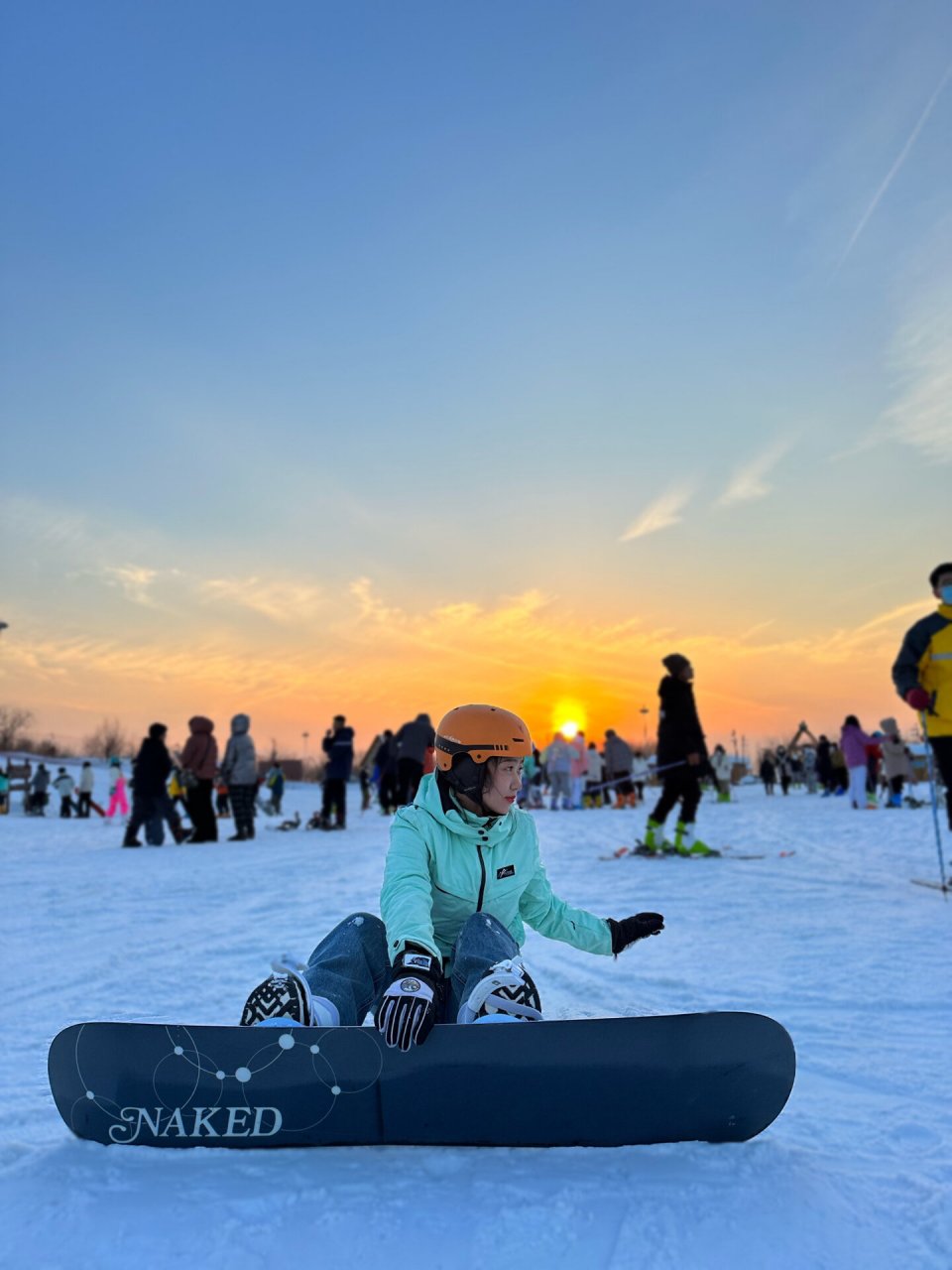 滦县滑雪图片