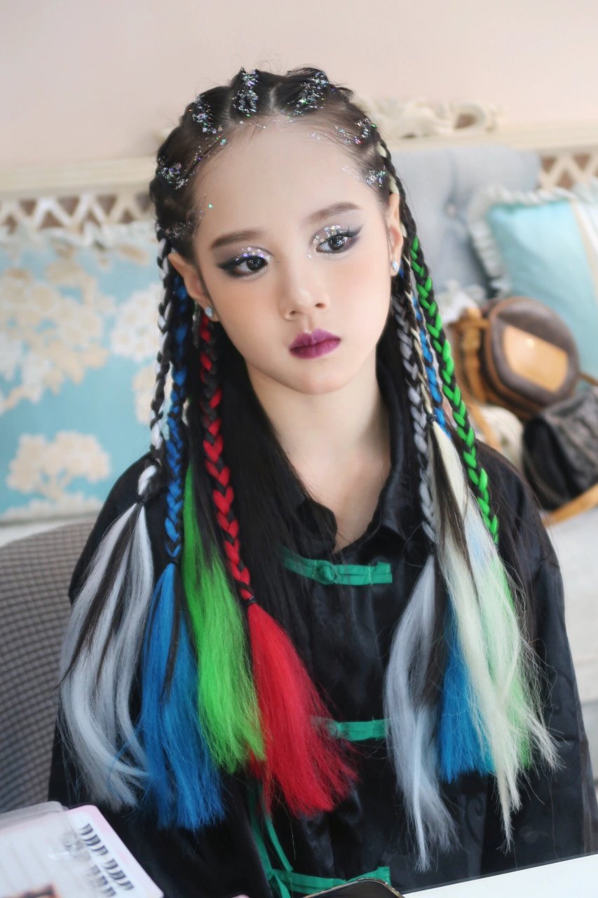 小朋友街舞舞台妆 又酷又飒的妆你爱了吗