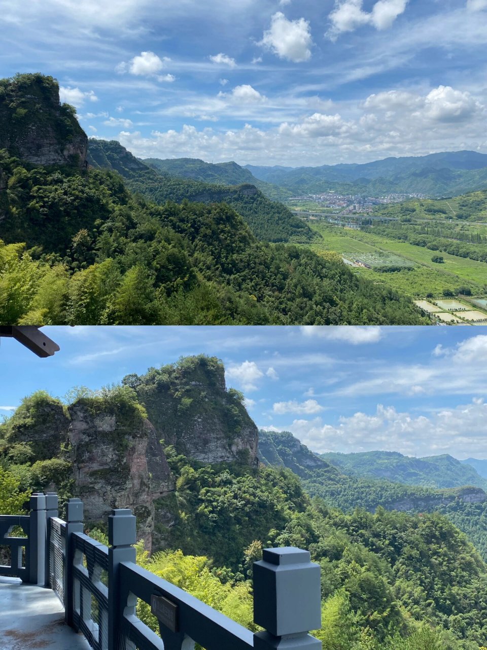 峰峦十九摩天光 早上吃过早饭就开车到十九峰,门票是60元一人,飞龙