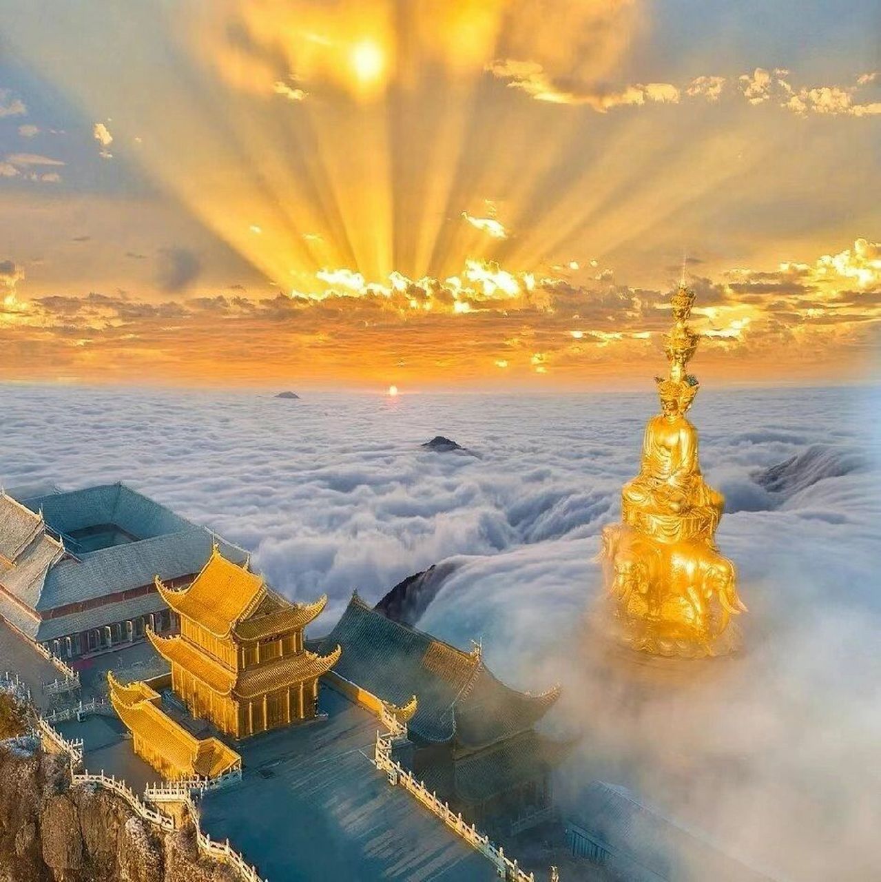 大家最关心的峨眉山日出日落时刻表来啦!