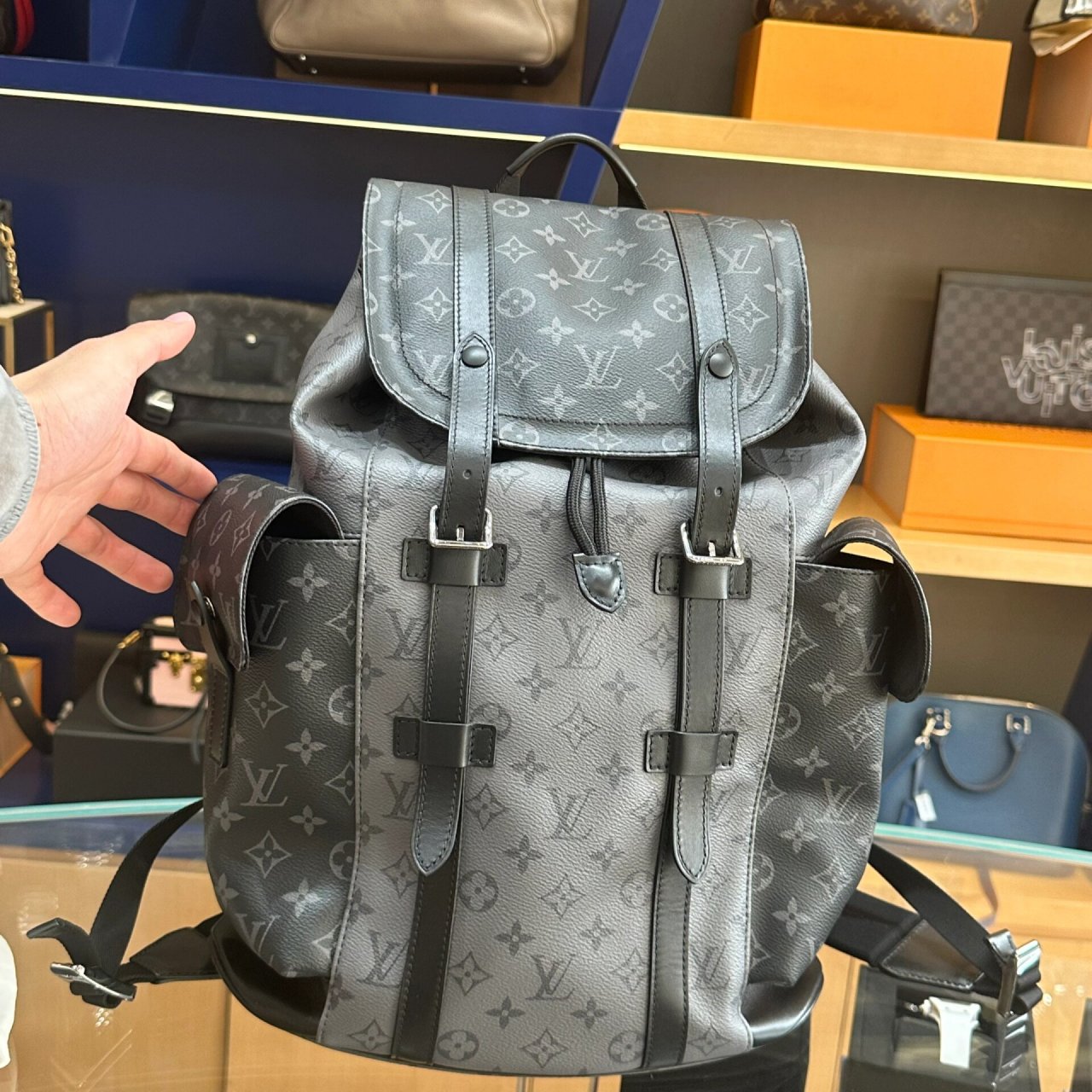 lv路易威登christoohermm双肩包 lv路易威登christophermm 黑色男士