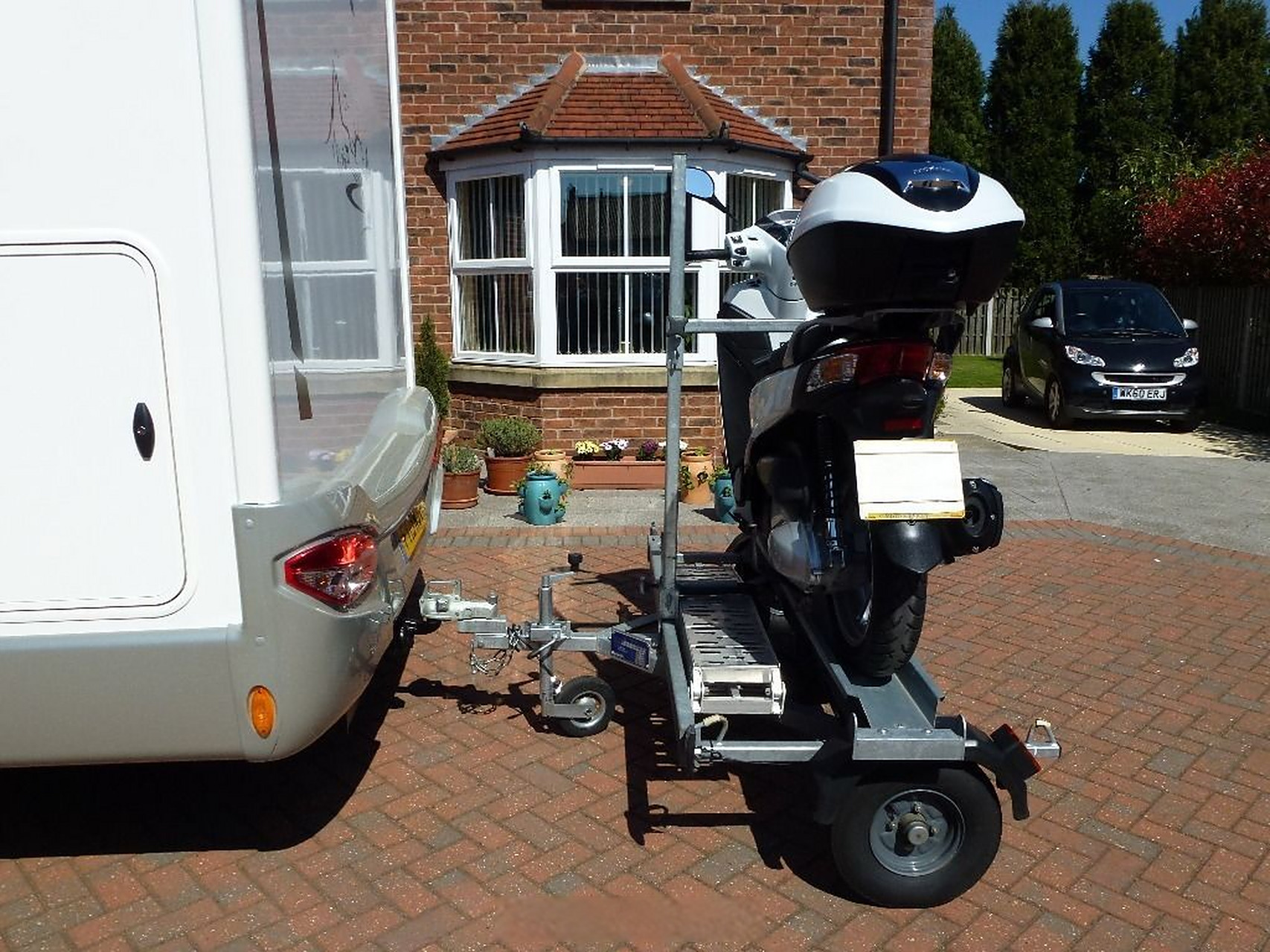 c6拖挂# #摩托车# #van事通