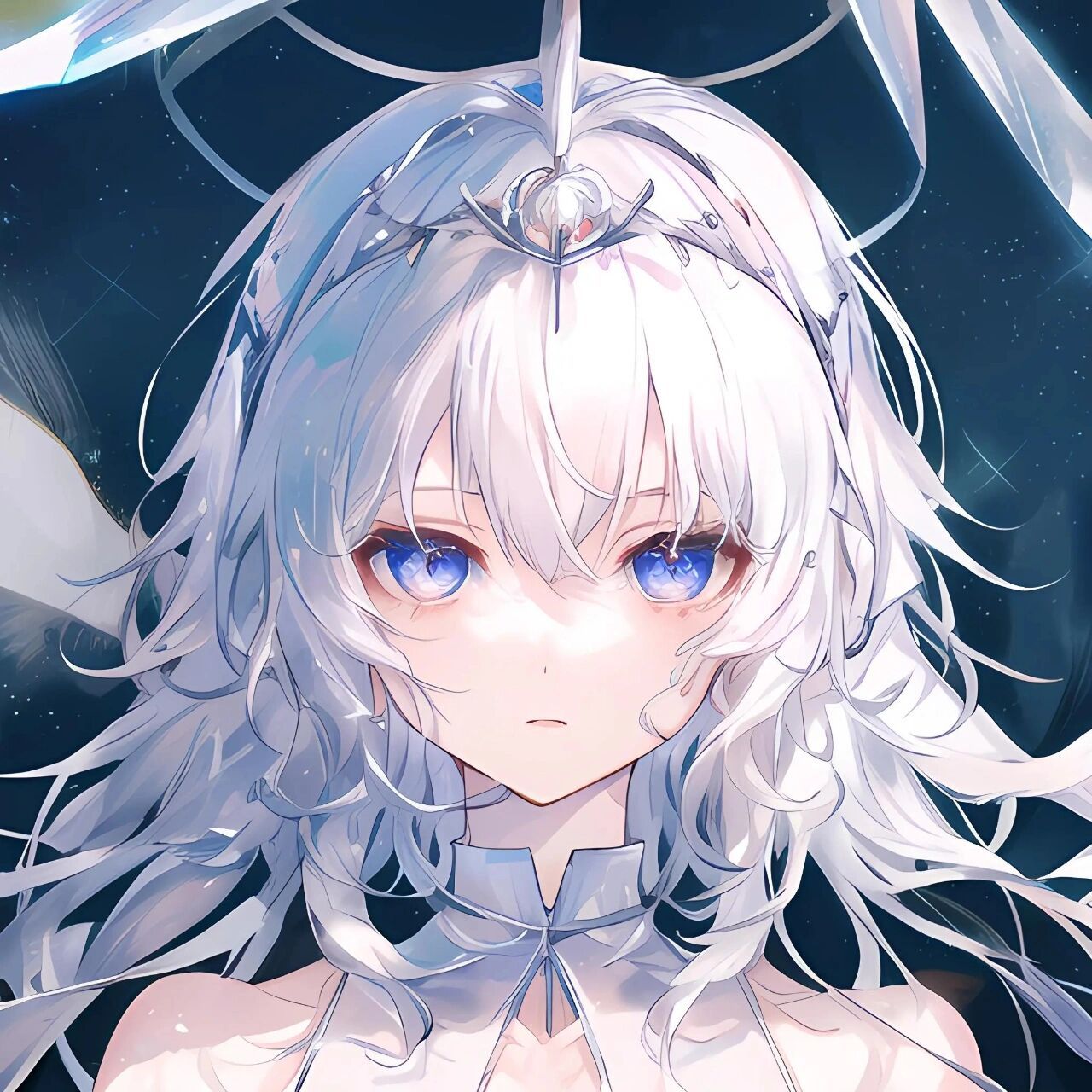 24绘 雪女头像 凌乱美 雪女头像,快取快取