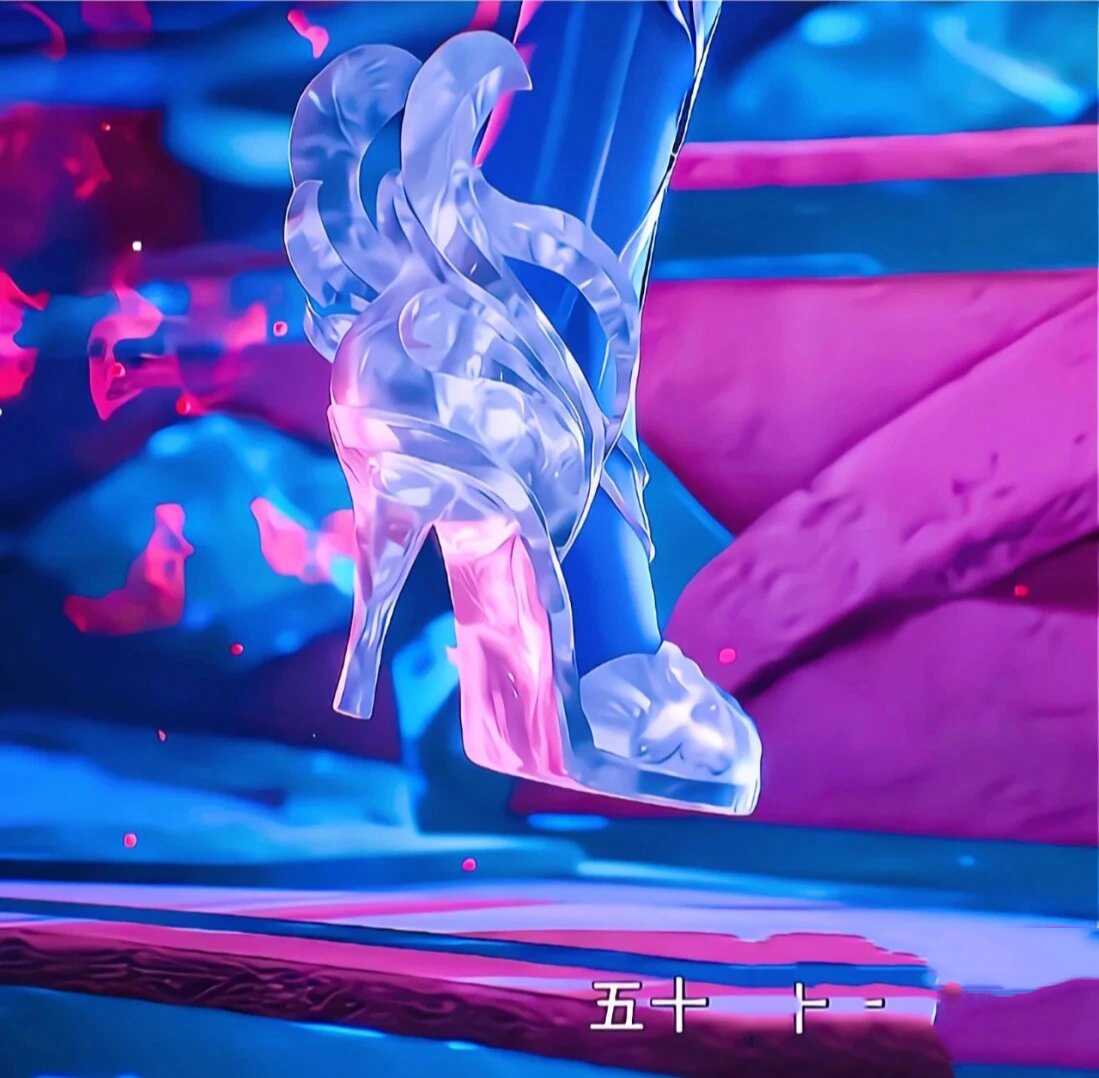 小舞的鞋子,水晶鞋.