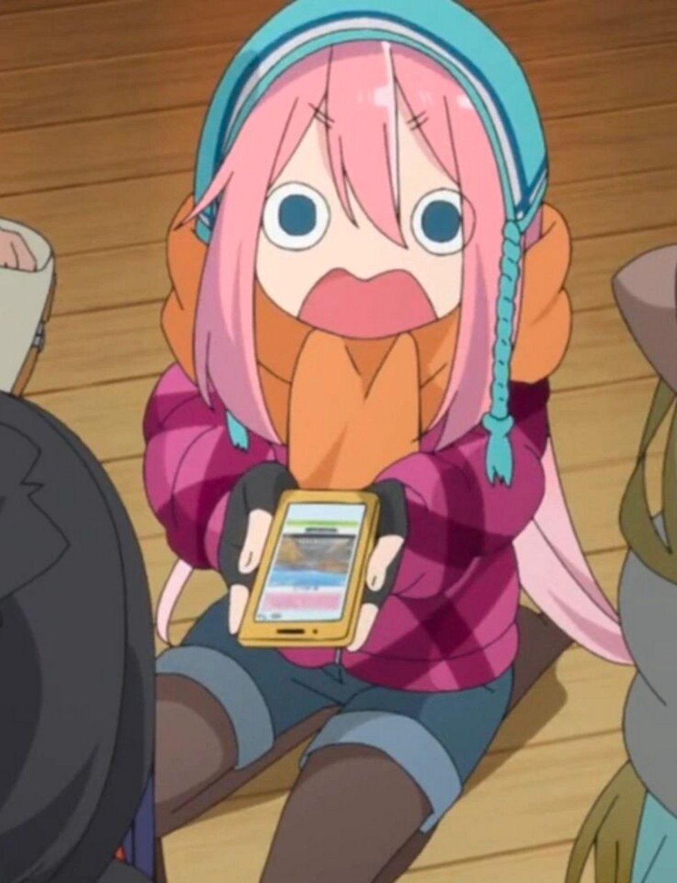 摇曳露营表情包!第一期!