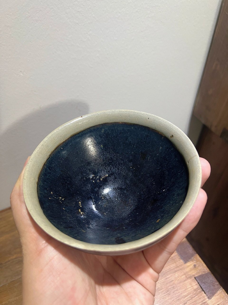 白覆轮,深腹茶盏. #老茶器# #茶生活# #宋瓷# #宋瓷之美